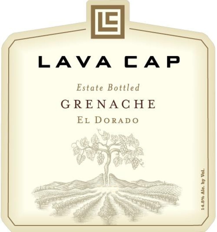 Lava Cap Grenache 2014 Front Label