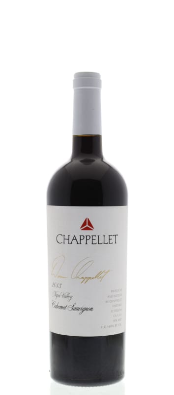 Chappellet Signature Cabernet Sauvignon 2013 Front Bottle Shot