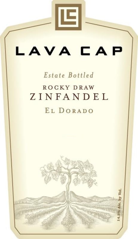 Lava Cap Rocky Draw Zinfandel 2010 Front Label