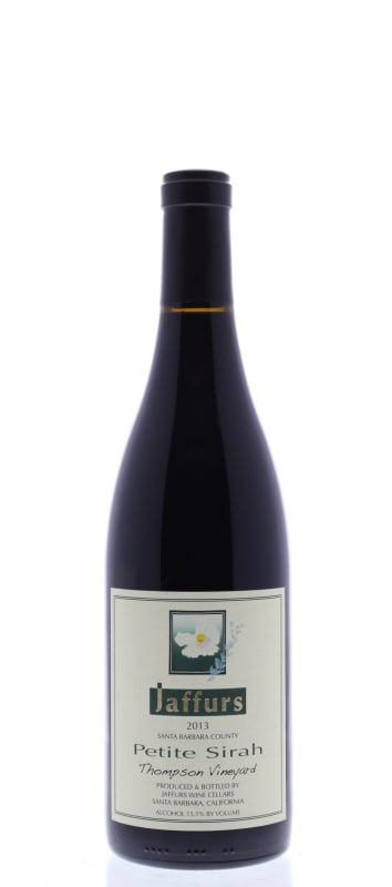 Jaffurs Thompson Vineyard Petite Sirah 2013 Front Bottle Shot