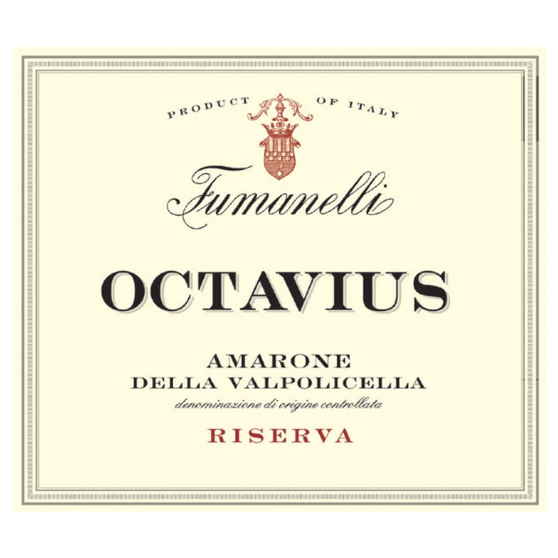 Marchesi Fumanelli Octavius Amarone della Valpolicella Riserva 2009 Front Label