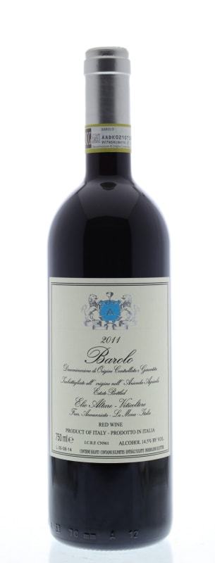 Elio Altare Barolo 2011 Front Bottle Shot
