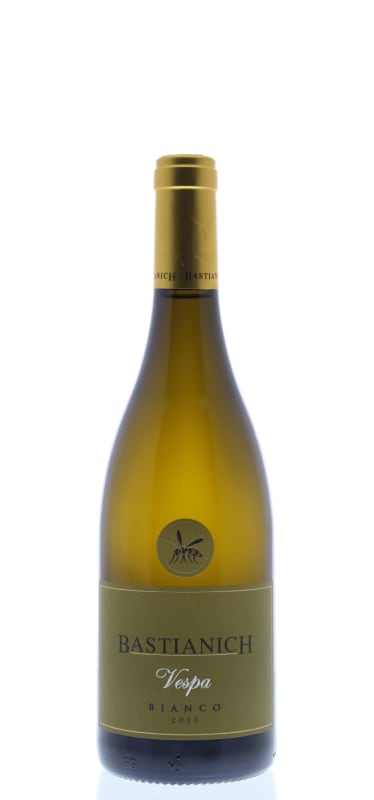 Bastianich Vespa Bianco 2013 Front Bottle Shot
