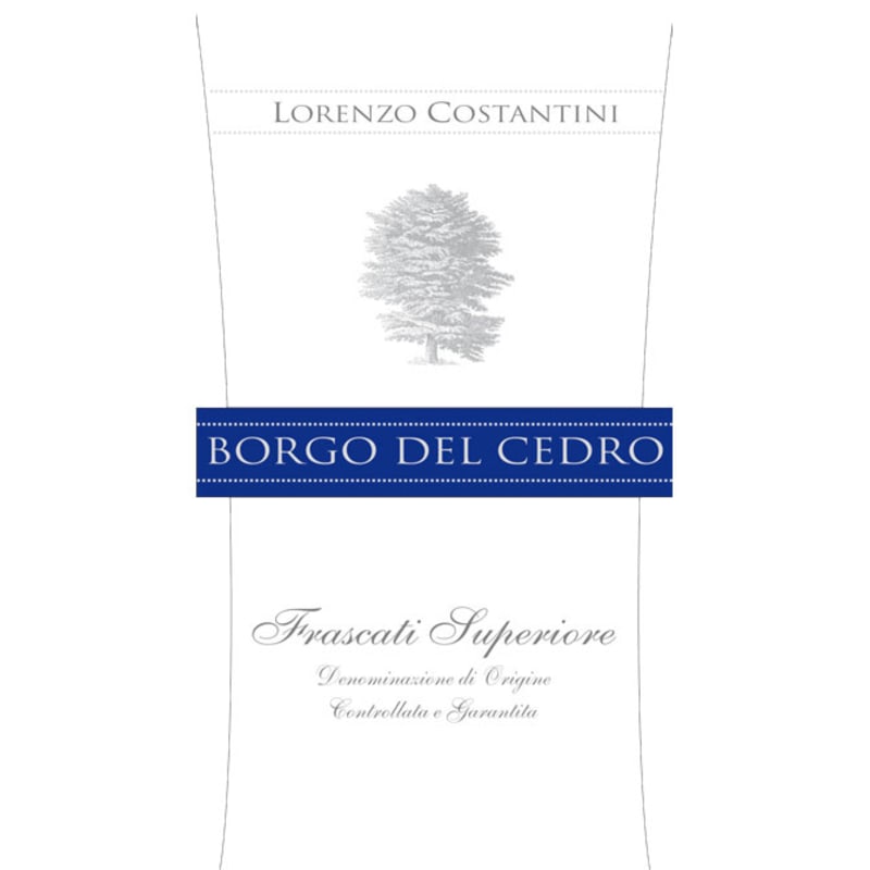 Borgo del Cedro Frascati Superiore 2014 Front Label
