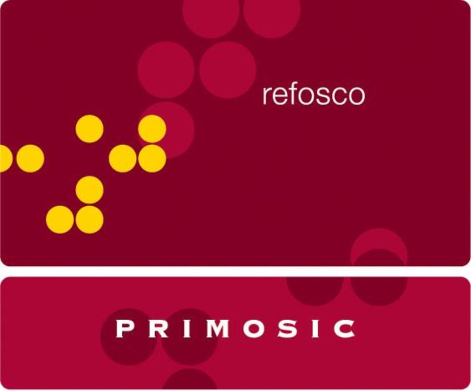 Primosic Refosco 2013 Front Label