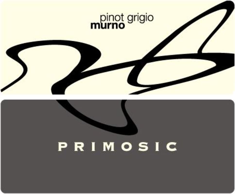 Primosic Murno Pinot Grigio 2014 Front Label