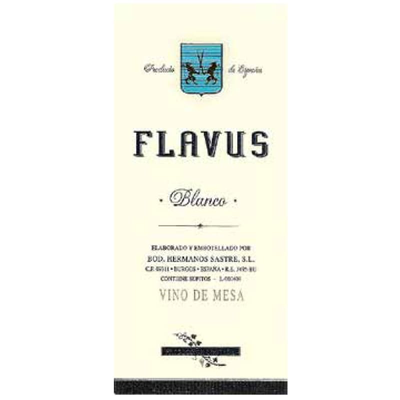 Vina Sastre Flavus Blanco Vino de Mesa 2013 Front Label