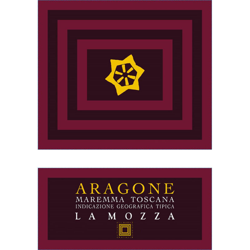 La Mozza Maremma Toscana Aragone 2010 Front Label
