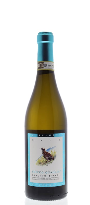 La Spinetta Bricco Quaglia Moscato d'Asti 2014 Front Bottle Shot
