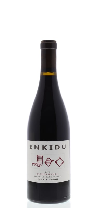 Enkidu Diener Ranch Petite Sirah 2010 Front Bottle Shot