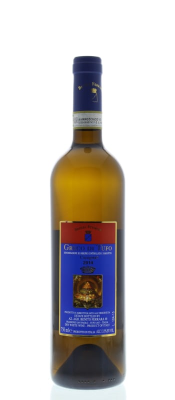 Benito Ferrara Cicogna Greco di Tufo 2014 Front Bottle Shot