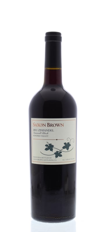 Saxon Brown Stonewall Zinfandel 2011 Front Bottle Shot