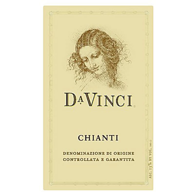 Da Vinci Chianti 2014 Front Label