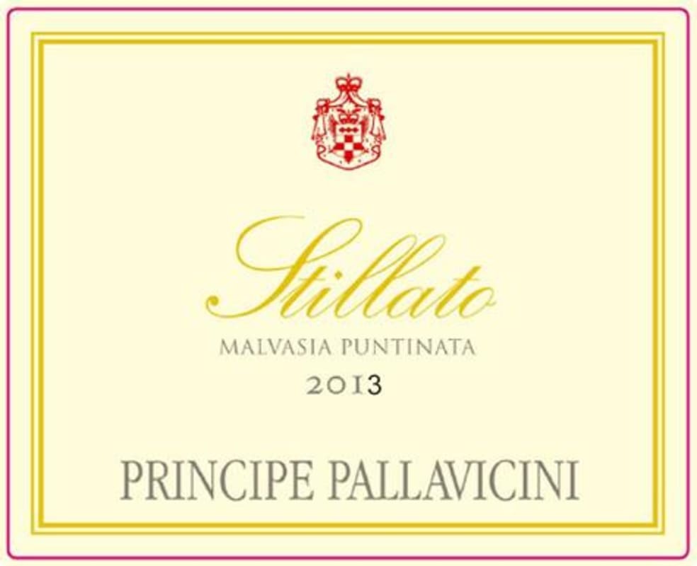 Principe Pallavicini Lazio Stillato Passito di Malvasia Puntinata 2013 Front Label