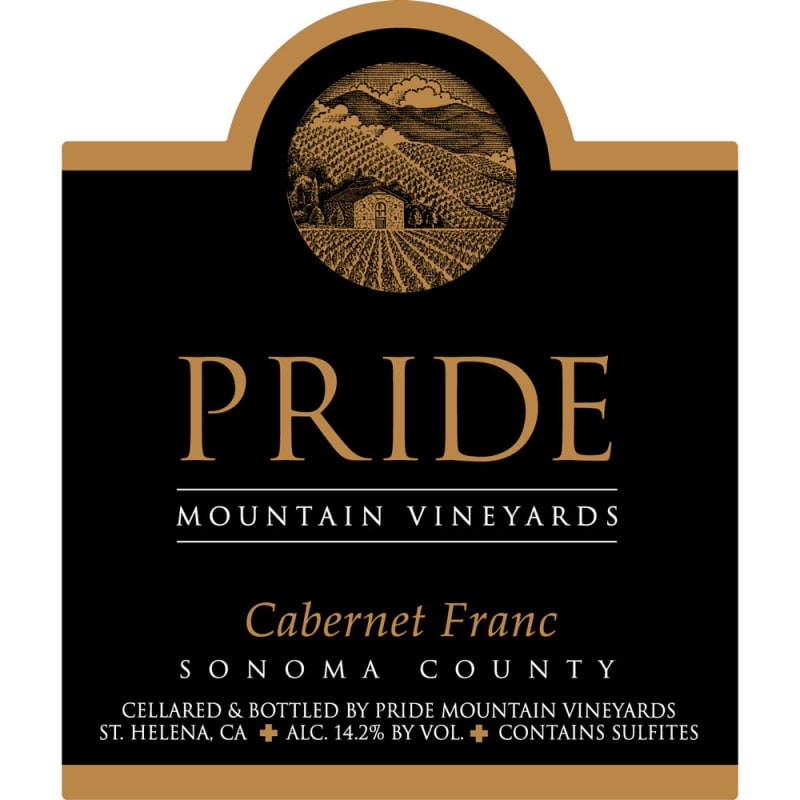 Pride Mountain Vineyards Cabernet Franc (1.5 Liter Magnum) 2007 Front Label