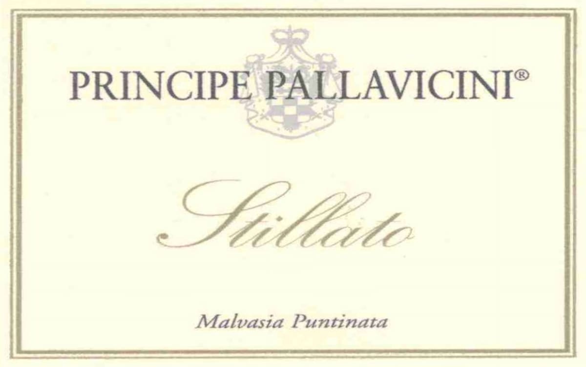 Principe Pallavicini Lazio Stillato Passito di Malvasia Puntinata 2009 Front Label