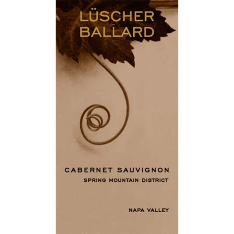 Luscher-Ballard Cabernet Sauvignon 2011 Front Label