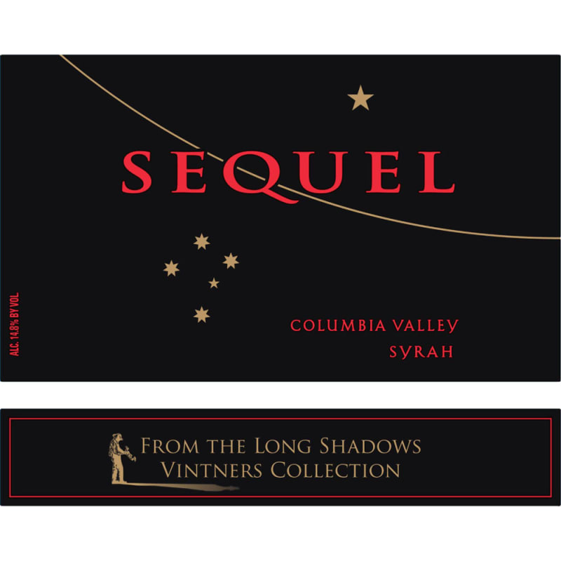 Long Shadows Vintners Sequel Syrah 2013 Front Label
