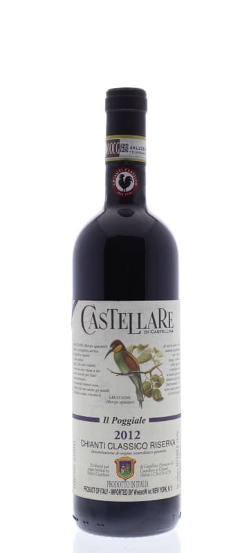 Castellare Chianti Classico Riserva Il Poggiale 2012 Front Bottle Shot