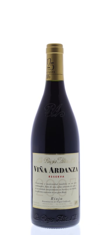La Rioja Alta Vina Ardanza Reserva 2007 Front Bottle Shot