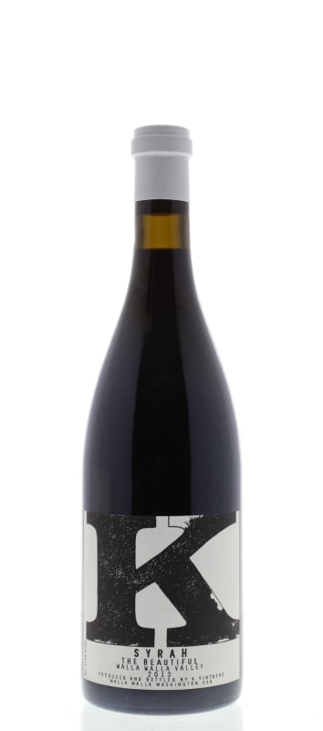 K Vintners The Beautiful Syrah 2013 Front Bottle Shot