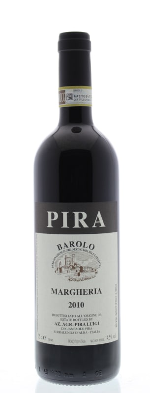 Luigi Pira Barolo Margheria 2010 Front Bottle Shot