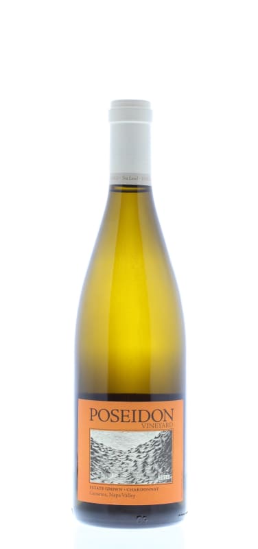 Poseidon Vineyard Estate Chardonnay 2014 Front Bottle Shot