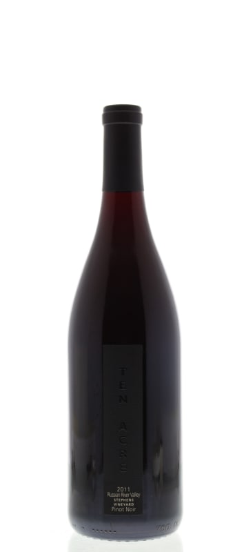 Ten Acre Stephens Vineyard Pinot Noir 2011 Front Bottle Shot