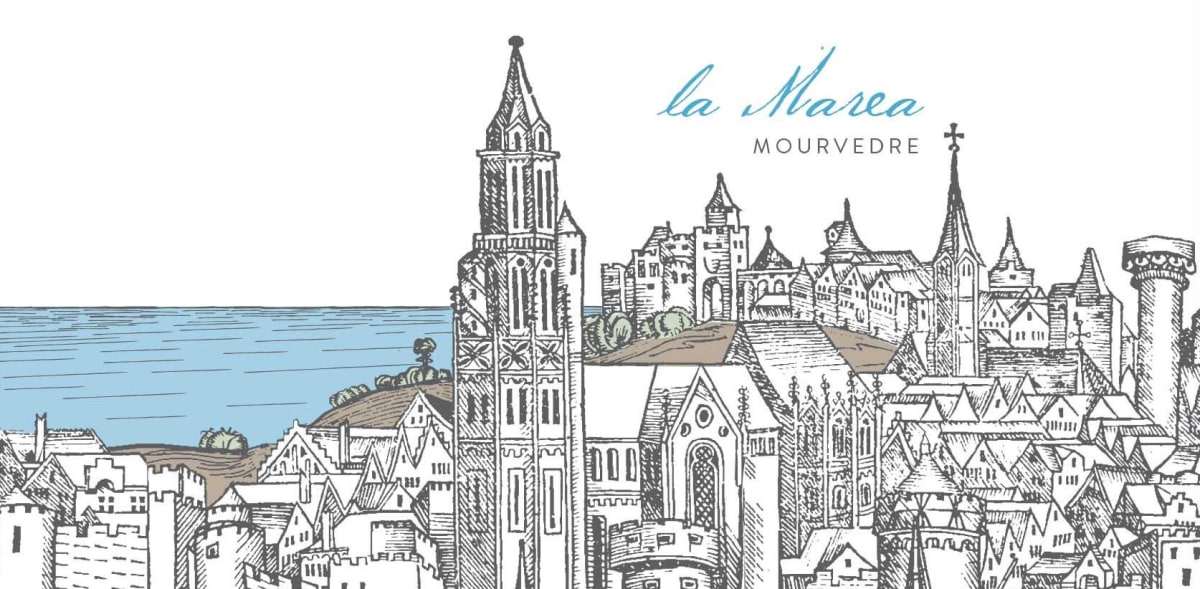 Paysan Central Coast La Marea Mourvedre 2013 Front Label