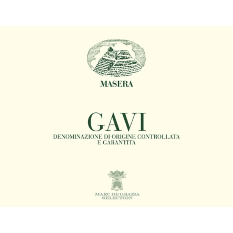 Stefano Massone Gavi Masera 2014 Front Label