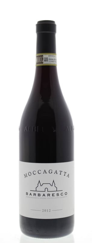 Moccagatta Barbaresco 2012 Front Bottle Shot