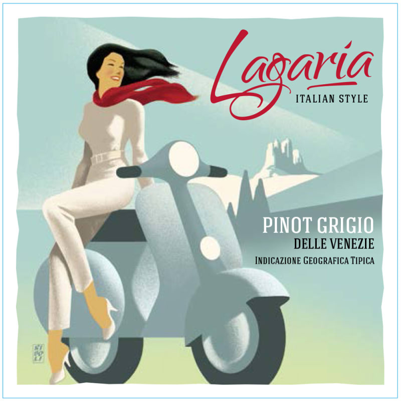 Lagaria Pinot Grigio delle Venezie 2014 Front Label