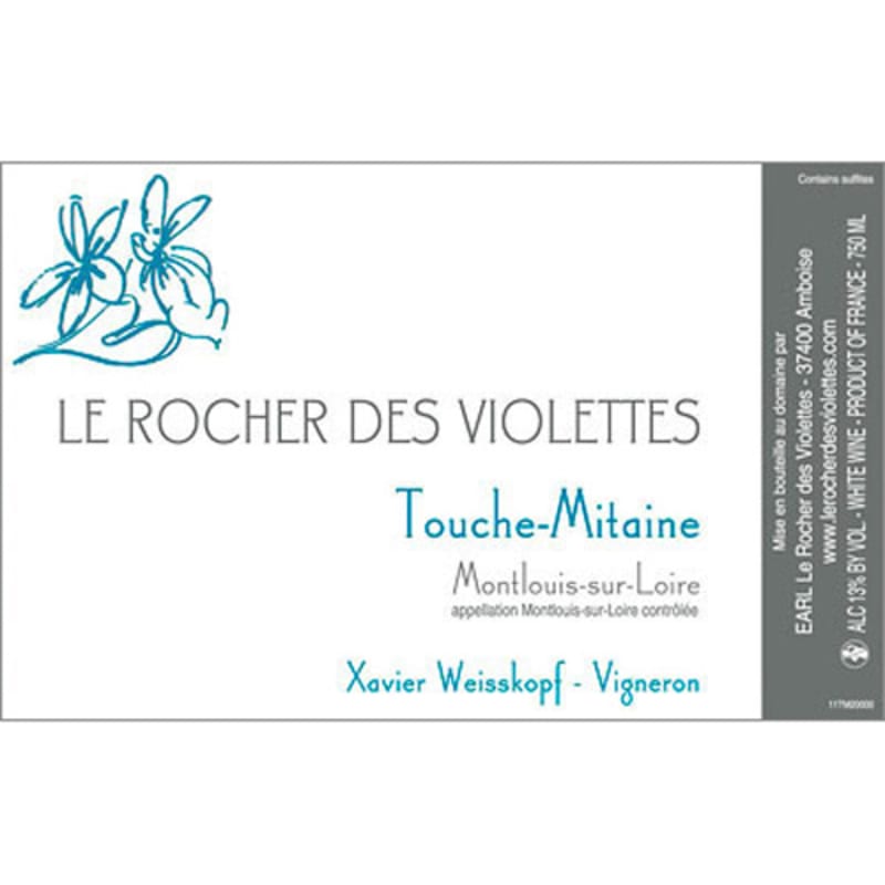 Le Rocher des Violettes Touche Mitaine 2013 Front Label