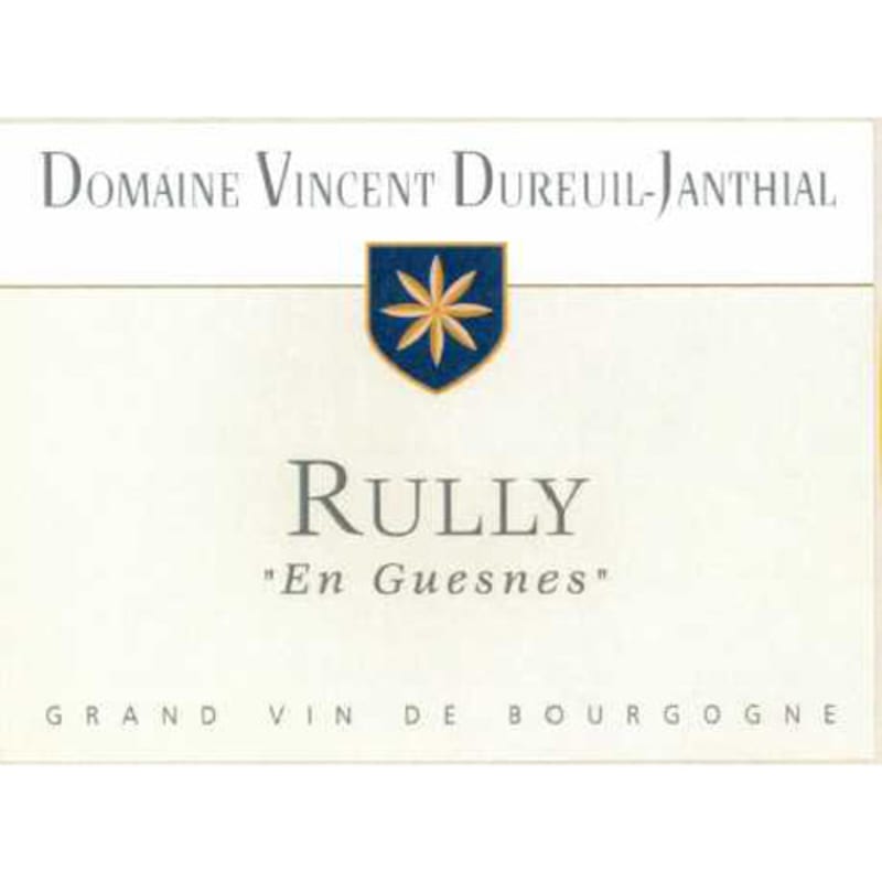 Dureuil-Janthial Rully Rouge En Guesnes 2012 Front Label