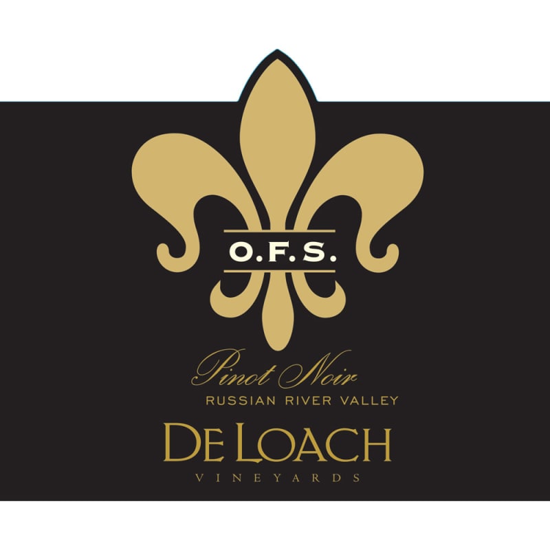 DeLoach O.F.S. Pinot Noir 2010 Front Label
