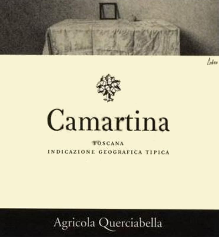Querciabella Camartina 2006 Front Label