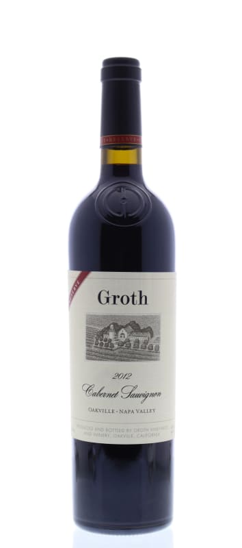 Groth Reserve Cabernet Sauvignon 2012 Front Bottle Shot