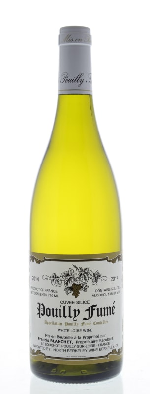 Domaine Francis Blanchet Pouilly Fume Cuvee Silice 2014 Front Bottle Shot