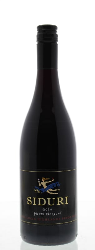 Siduri Pisoni Vineyard Pinot Noir 2014 Front Bottle Shot