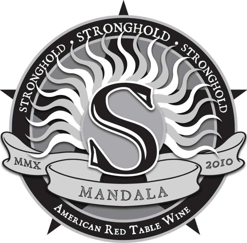 Arizona Stronghold Mandala Red 2010 Front Label