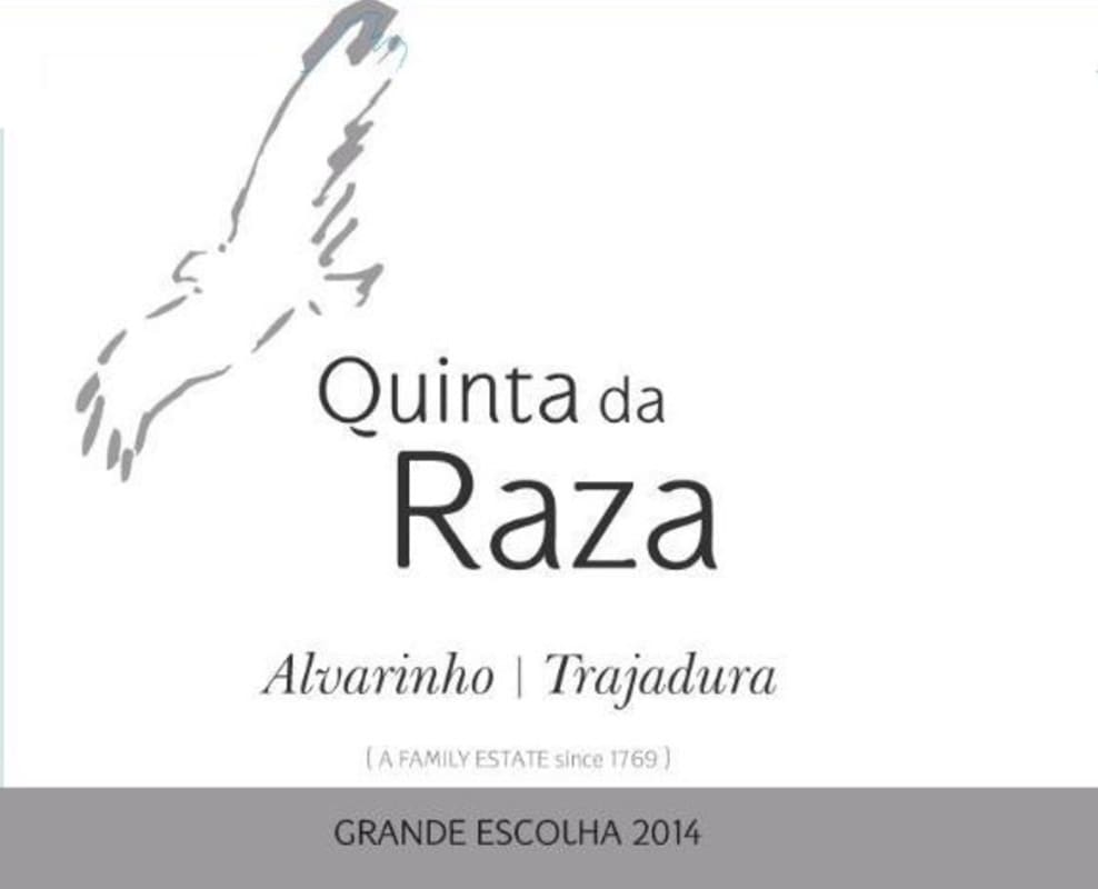 Quinta da Raza Grande Escolha Alvarinho rajadura 2014 Front Label