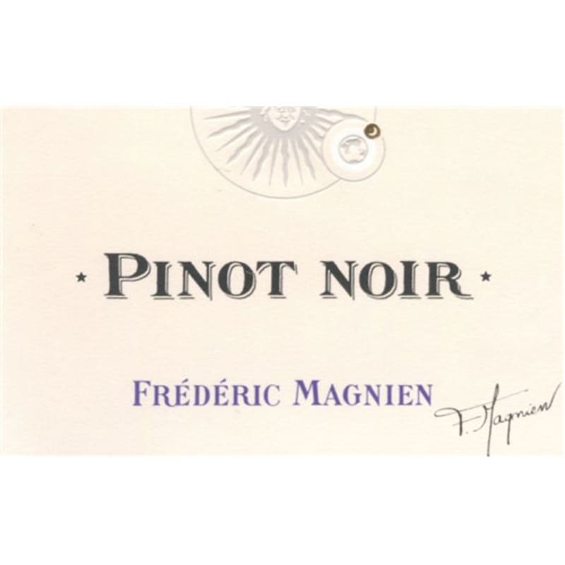 Frederic Magnien Bourgogne Pinot Noir 2012 Front Label