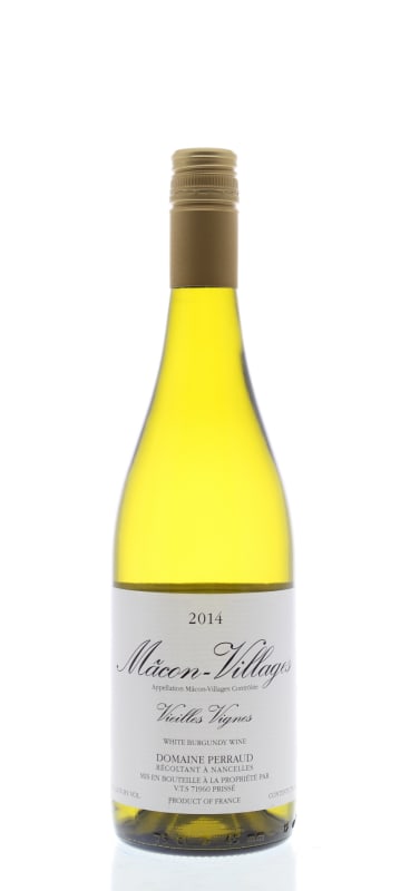 Domaine Perraud Macon-Villages Vieilles Vignes 2014 Front Bottle Shot