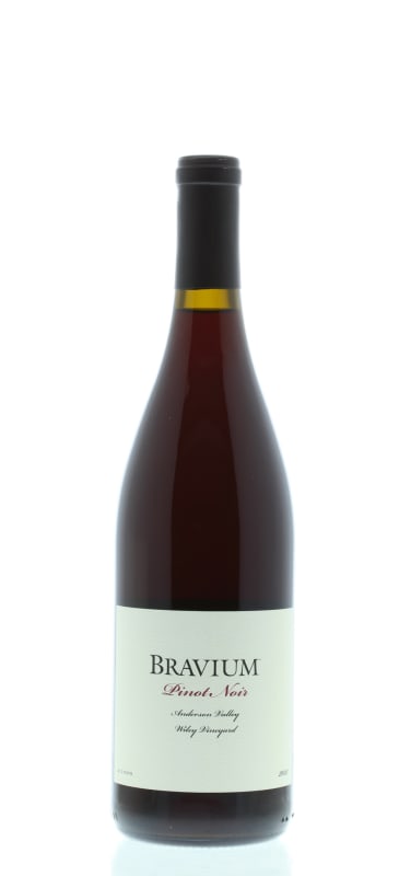 Bravium Wiley Vineyard Pinot Noir 2013 Front Bottle Shot