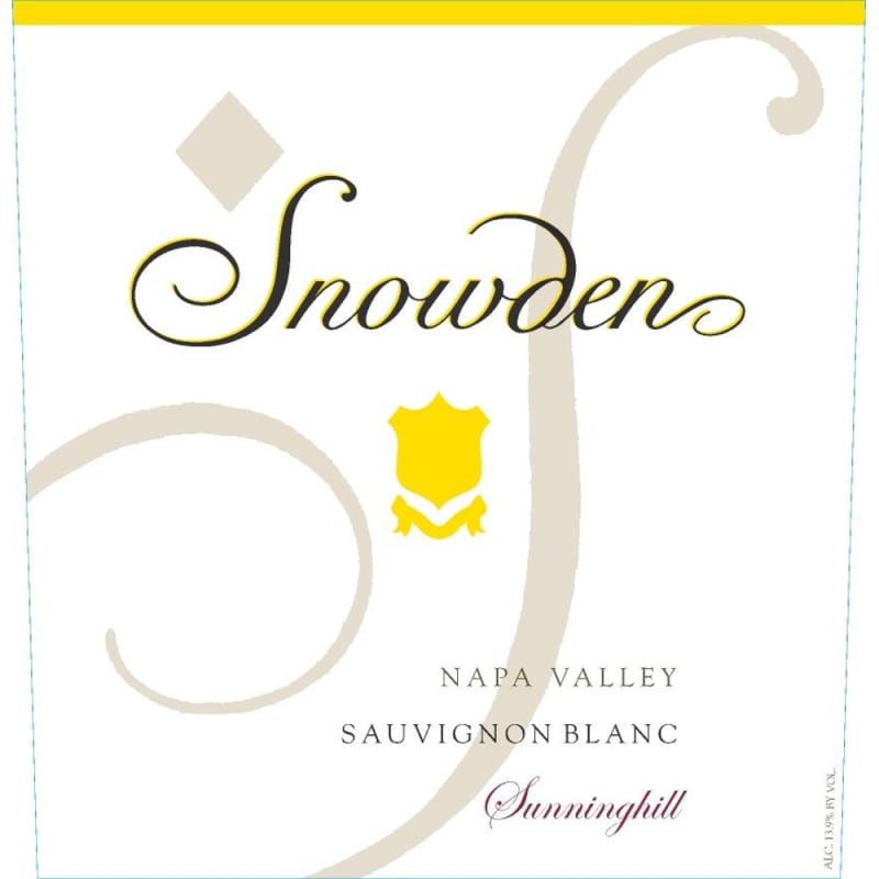 Snowden Sunninghill Sauvignon Blanc 2014 Front Label