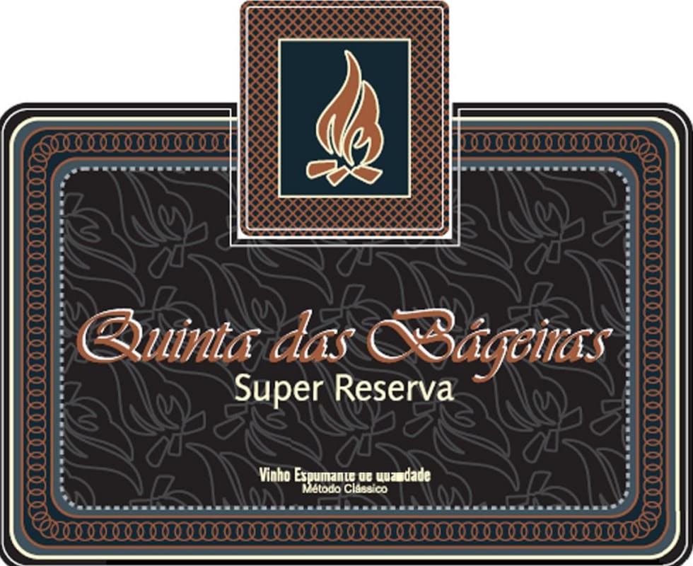 Quinta das Bageiras Super Bruto Natural Reserva 2012 Front Label