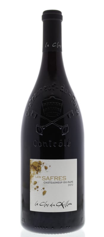 Clos du Caillou Chateauneuf-du-Pape Les Safres (1.5 Liter Magnum) 2012 Front Bottle Shot