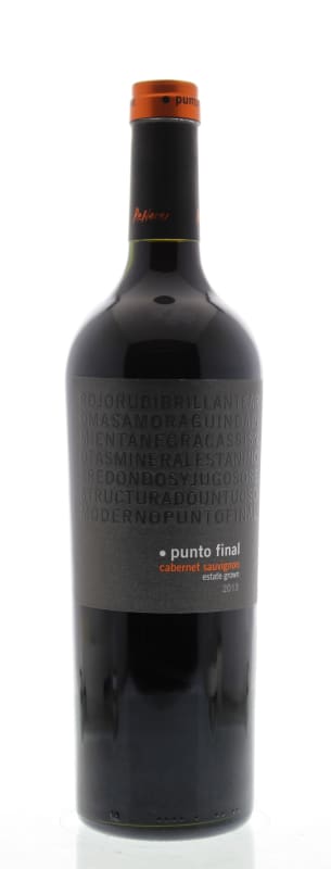 Bodegas Renacer Punto Final Cabernet Sauvignon 2013 Front Bottle Shot