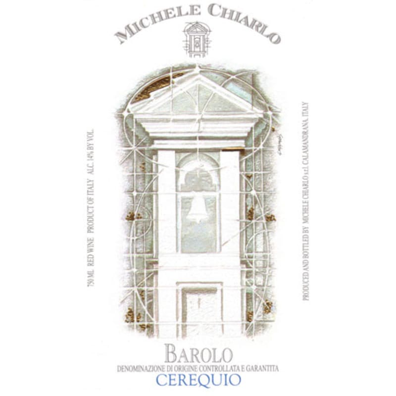 Michele Chiarlo Cerequio Barolo 2011 Front Label