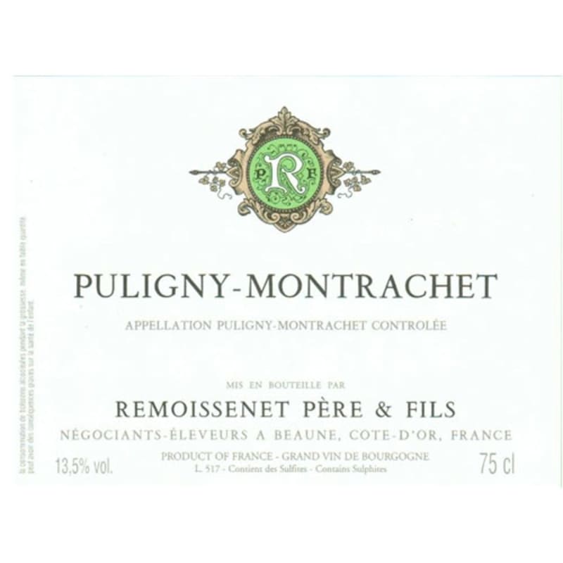Remoissenet Puligny-Montrachet Blanc 2013 Front Label
